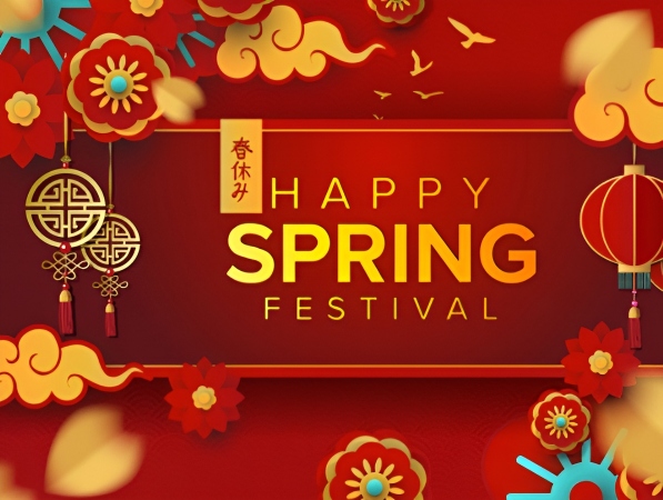 Sărbători | Xifei Accessories vă urează un Festival Fericit de Primăvară (Anul Nou Chinezesc)!